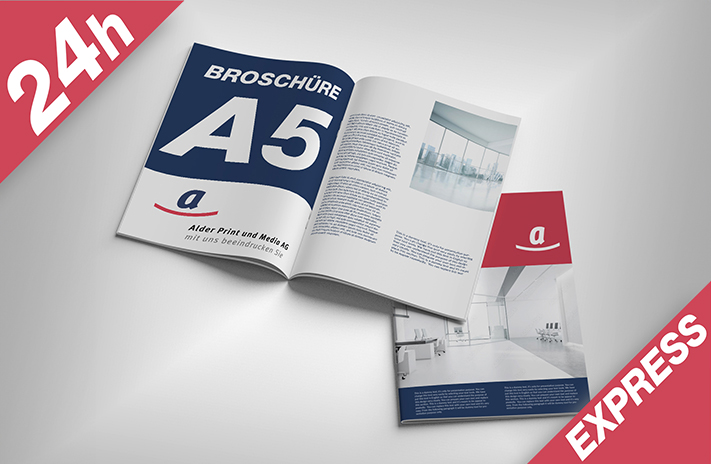 Broschüre A5 Hoch (Express)